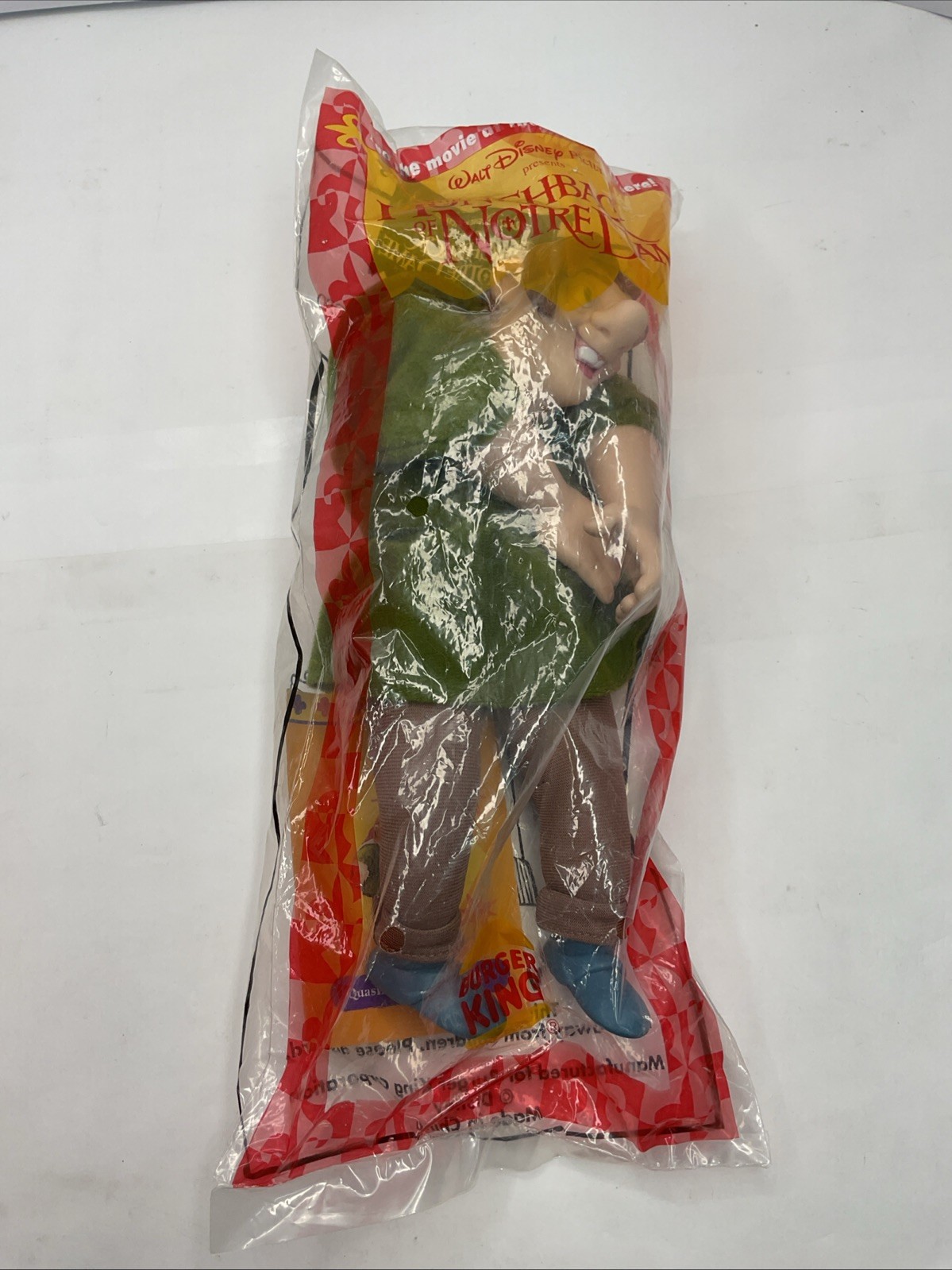 Burger King Hunchback Of Notre Dame Lot Of 4 Quasimodo Hugo Phoebus Esmeralda