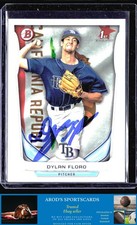 2014 Bowman *Dylan Floro **Card #BP16** AUTO (RC)