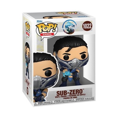 Funko Pop! Games: MK1 - Sub-Zero - Sub Zero - Mortal Kombat Game Franchise - Col