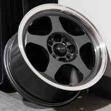 15x7 Hyper Black Wheels Vors Sp1 4x100 35 Set Of 4 73.1 15x7 Hyper Black Wheels Vors Sp1 4x100 35 Set Of 4 73.1