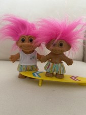 Russ Troll Doll Lot - Surfer Set- Vintage 18350
