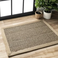 nuLOOM Elijah Farmhouse Seagrass Accent Rug, 2' x 3', Beige