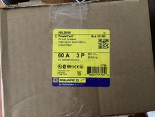 New In Box Schneider Circuit Breaker HDL36060 60A 3P