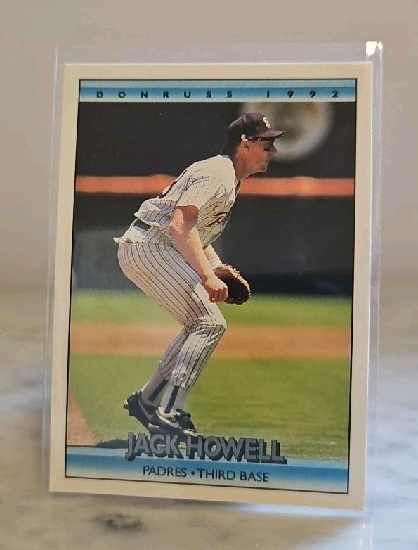 1992 Donruss: Jack Howell #646 - San Diego Padres - NM Condition