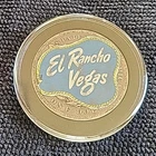 1896 - O Morgan Silver Sticker Dollar $1 El Rancho Las Vegas 90% Silver
