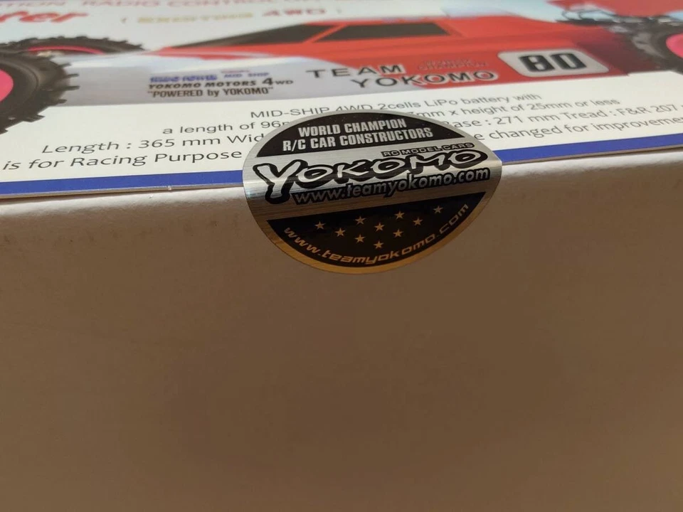 YOKOMO Super Dog Fighter YZ-870C RC Car Modellino da corsa su strada scala 1/10 - Immagine 3 di 4