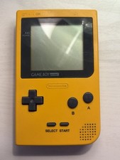 Game Boy Pocket Yellow. No Battery Cover