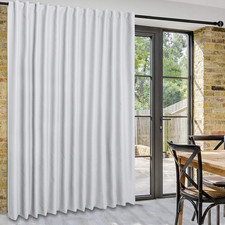 Patio Sliding Door Curtains - Extra Wide Curtains for Glass Door, Room Divider B