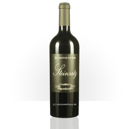 (1L=EUR53.20) Markus Schneider 2020 'Steinsatz' Rotwein CuvéE Deutscher QualitäT-image
