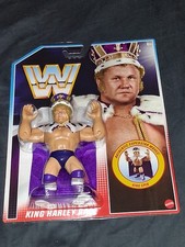 NEW WWE Mattel Retro King Harley Race Wrestling Figure - WWF MOC AWA WCW Hasbro