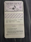 Patti Smith AFTA Card And Local 802 Associated Musicians Card — photo 4