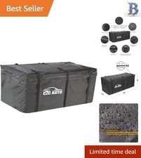 Soft-sided 20 Cu. Ft Hitch Cargo Carrier Bag - Perfect For Family Adventures
