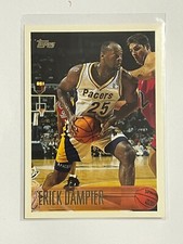1996-97 Topps Erick Dampier Rookie #133 Indiana Pacers RC  