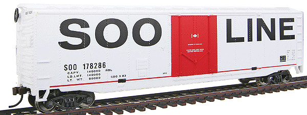 H0 - Walthers 50` Boxcar Soo Line -- 1671 New