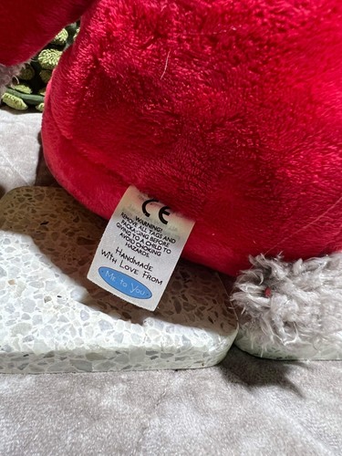 Me To You Bear Tatty Plush Soft Toy Christmas Large 10” Sat Down Santa - Picture 7 of 8