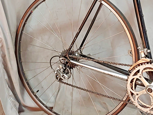 1988 Benotto Road Bike 59cm LG Campy Dropouts Columbus Steel Shimano 600 Ultegra - Picture 4 of 18