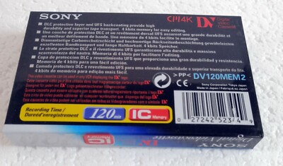 DV120MEM2 SONY DIGITAL videocassette Original EUR 13,90 - FR
