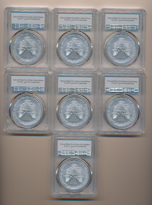 PCGS Silver Eagle MS70 Type 1 First Strike .999 Fine Silver - Free