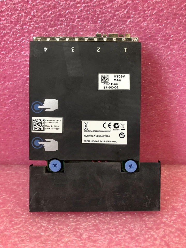Dell MT09V 57800S 2X10G (SFP+) 2X1G-T - Image 2 of 4