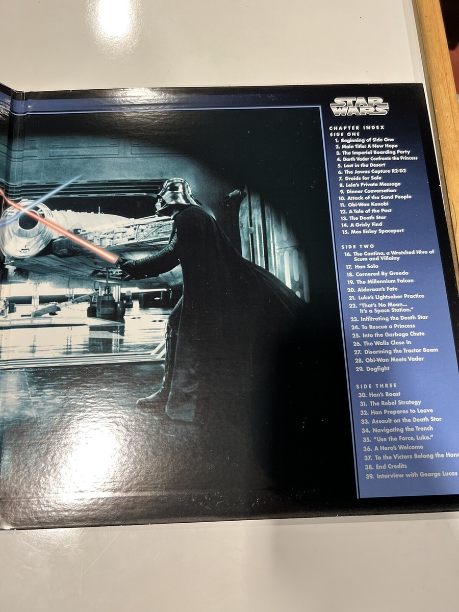 STAR WARS TRILOGY 6-Laserdisc LD SET WIDESCREEN FORMAT