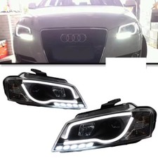 For Audi A3 S3 RS3 2008-2012 LED DRL Headlights Assembly Upgrade Projector Lens