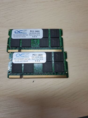 1GB PC2-5400 OCZ OCZ26671024VS0 Laptop memory  - Picture 1 of 1