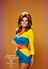 RAQUEL WELCH by Chris Charles AN ORIGINALART PRINT A3 UHD  Portrait