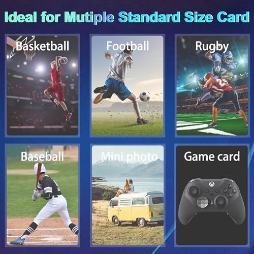 700 Counts Card Sleeves Penny Sleeves for Baseball Sports Cards - Picture 5 of 7