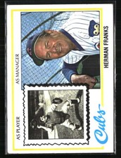 Herman Franks 1978 Topps #234 Baseball Card