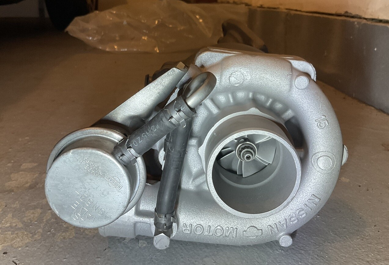 Nissan 300ZX Z31 OEM T3 Turbocharger with O2 Elbow. eBay