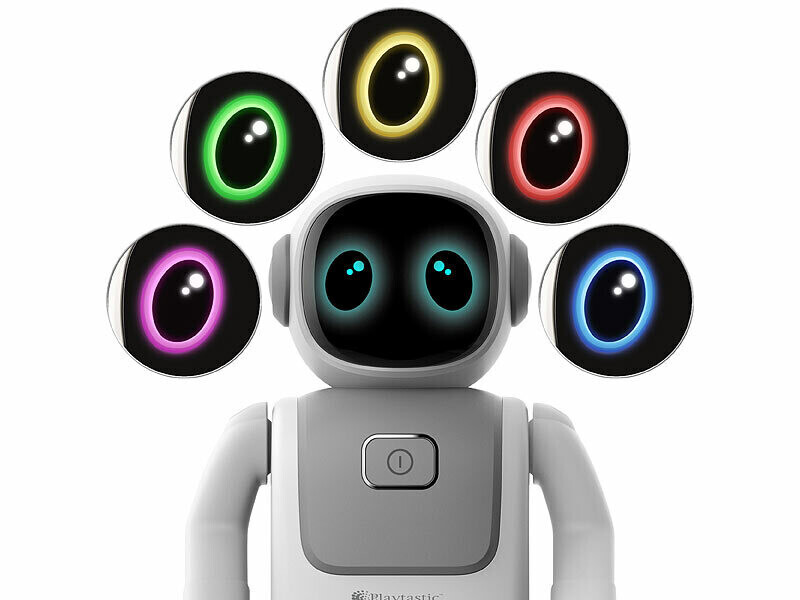 Robot dansant connecté Playtastic avec haut-parleur Bluetooth et animations - 2