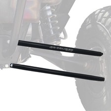 RZR TURBO S Billet Radius Rods Chromoly Heim Joints Polaris 72" BLACK USA MADE