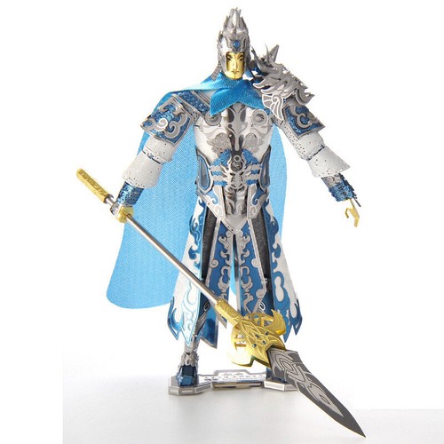 MW Zhao Zilong 3D Metal Model DIY Assemble Puzzle Jigsaw Building Toy Hobby Kit - Picture 4 of 9