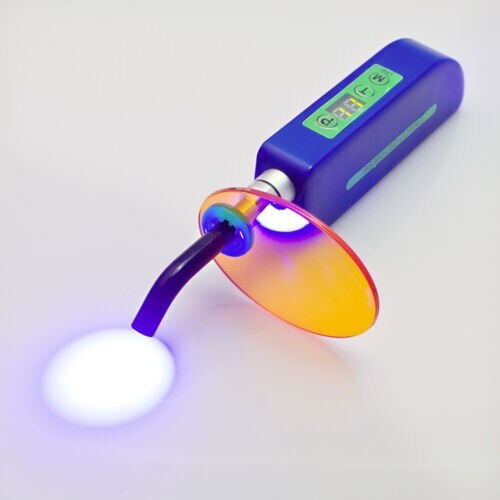 Lámpara de luz de curado inalámbrica dental profesional - 1500mw potencia 5W fuerza/CE/US - Imagen 12 de 14