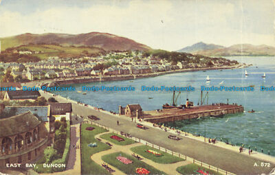 R630316 Dunoon. East Bay. Valentine. Art Colour. Brian Gerald. 1957