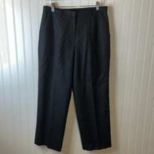 Vintage Chadwick  s Wool Lined Dress Pants Size 10P Blue Pleated Front Office