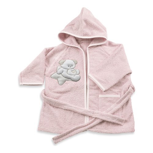 Accappatoio con cappuccio Rosa taglia 6-18 mesi SWEET Italbaby - Imagen 1 de 1