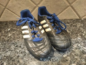 Adidas Baseball Softball Cleats Black White Boys Girls Youth Size 1 SPG  753001 | eBay