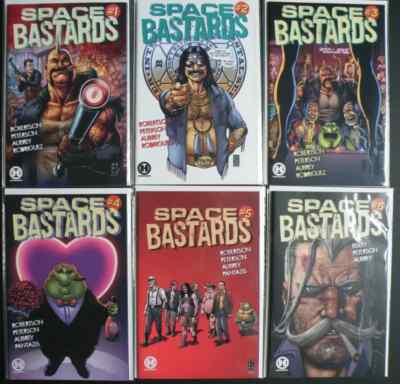 Space Bastards #1 - 9 (Humanoids) Set 1st Print Near Mint