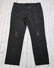 Lee Extreme Comfort Pants Black Comfort Stretch Slim Fit Chino MENS SIZE 38X30