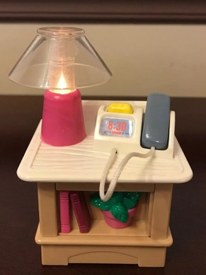 Vintage Fisher Price Loving Family Dollhouse Lights Sounds End