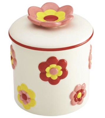 Cake Boss Floral Keksdose - Keramik (Neu in OVP)