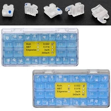 Dental Orthodontic Brackets Ceramic Ortodoncia Braces Mini Roth MBT 022 345 Hook