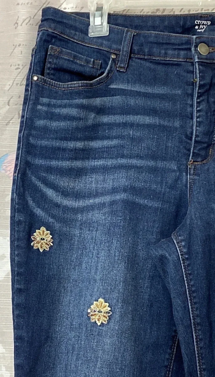 Crown and ivy 2025 girlfriend jeans