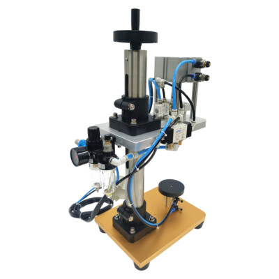 Explosion Proof Pneumatic Perfume Bottle Capper Packaging Sealing Machine