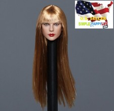 1/6 female singer head sculpt suntan Phicen hot toys 12" figure GC042 A ❶USA❶