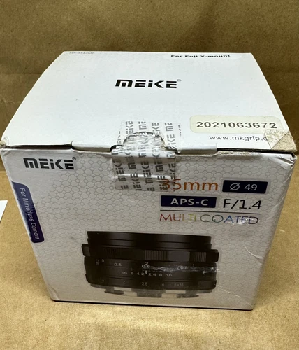 Meike 35mm f1.4 APS-C Format Manual Focus Lens Fuji Sony Canon MFT Free Shipping