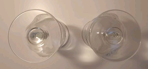 Royal Caribbean Anchor Stem Hurricane Souvenir Cocktail Glasses Set Of 2 - Picture 11 of 20