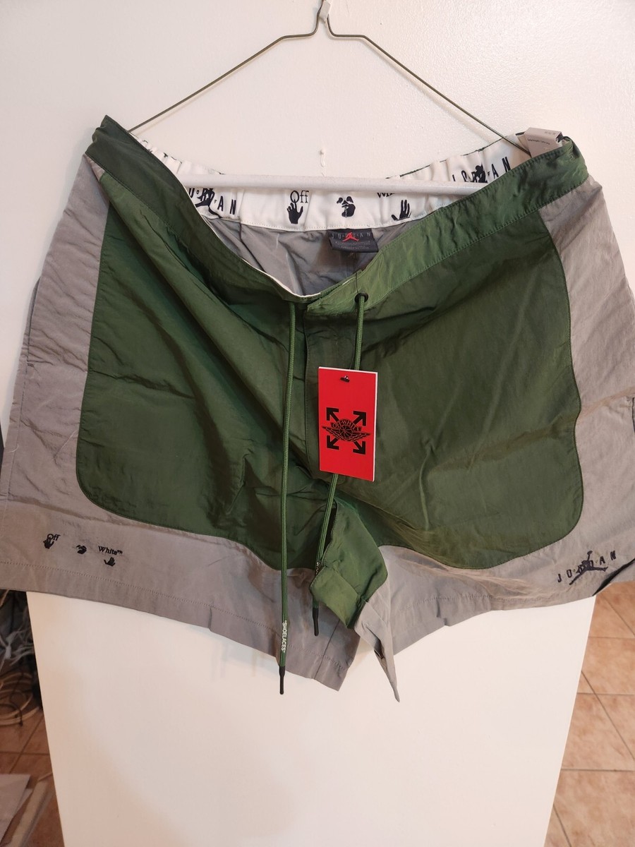 off white jordan 1 with shorts