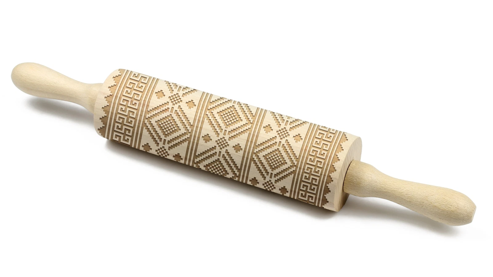 Boho 3 Rolling Pin Art-Dog